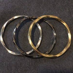 Metal bangles